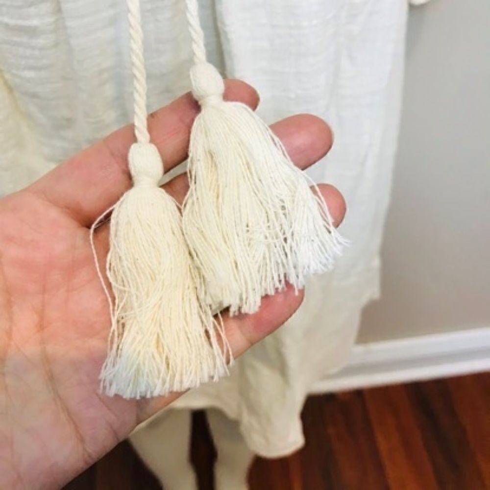 WOVEN Cotton Boho Dress 🌻 - Picture 7 of 11